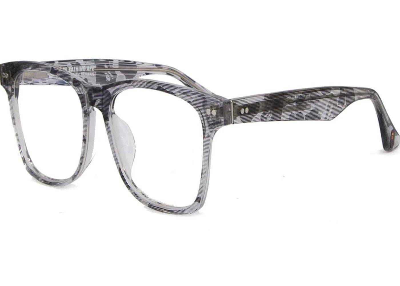 Bape Optical Flame 2 Sunglasses Clear