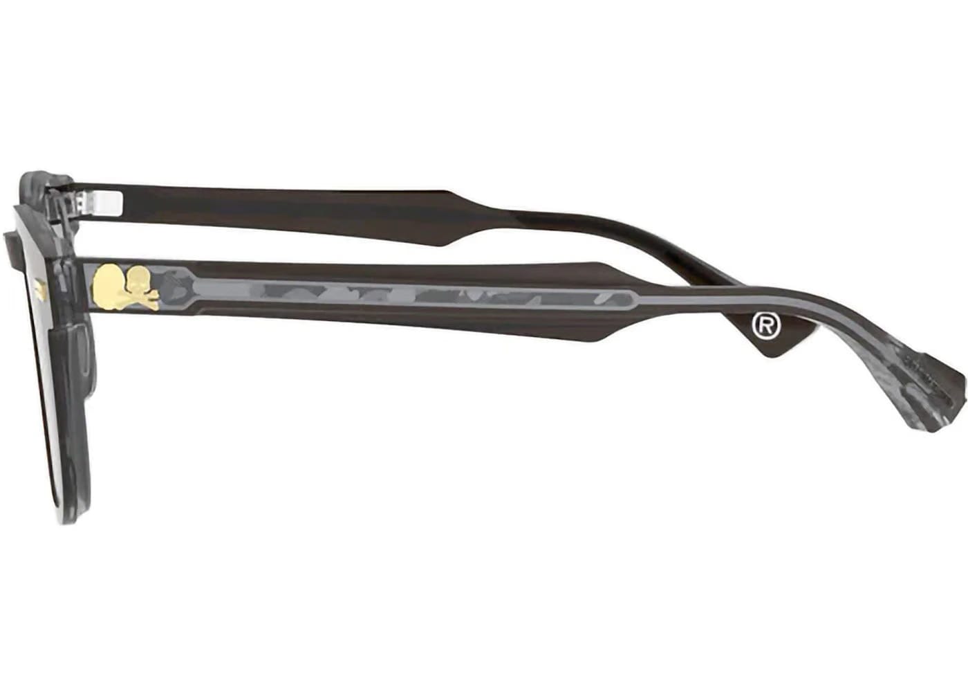 Bape x Mmj Bmj001 Sunglasses Gray/Gold
