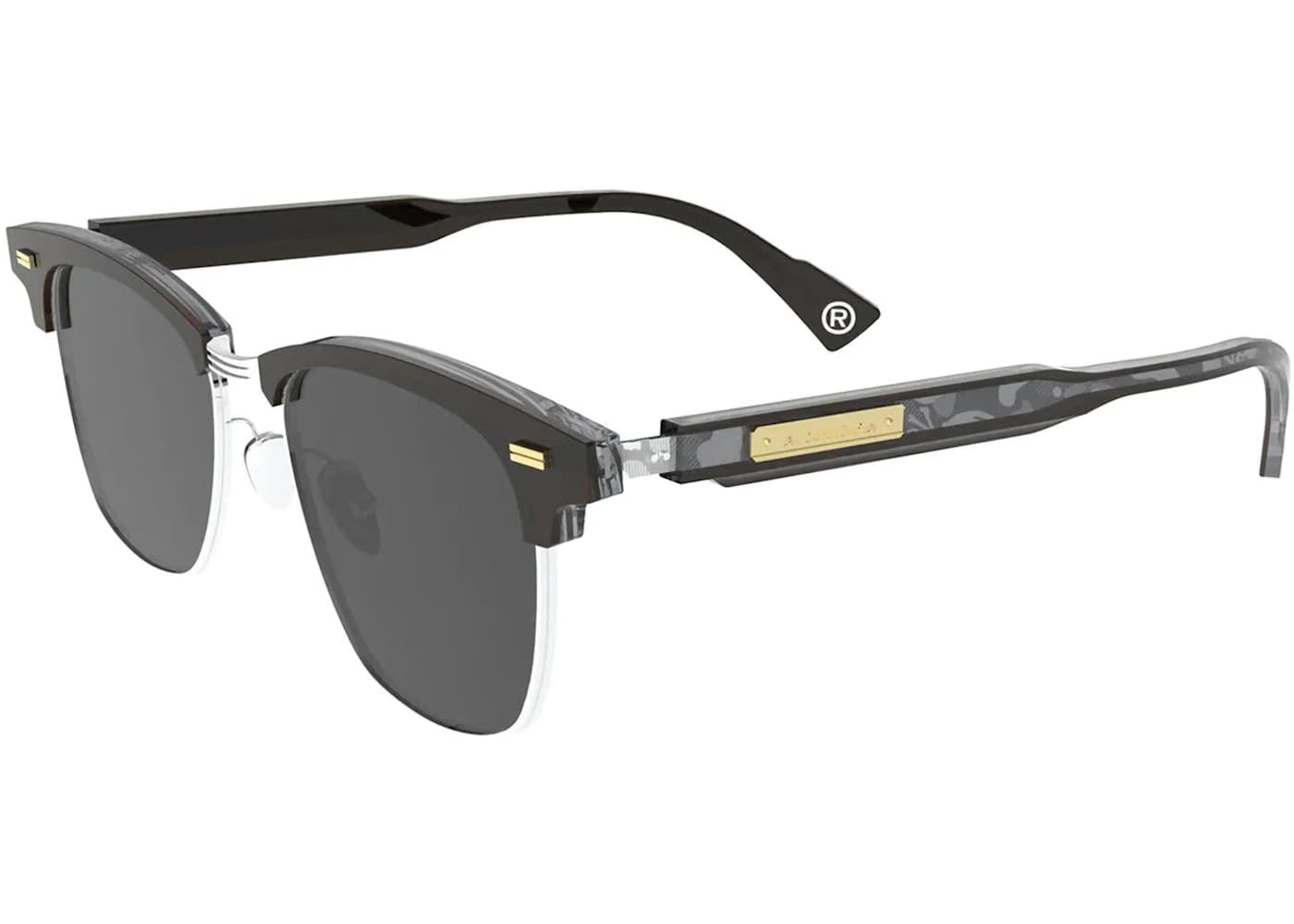 Bape x Mmj Bmj004 Sunglasses Gray/Gold
