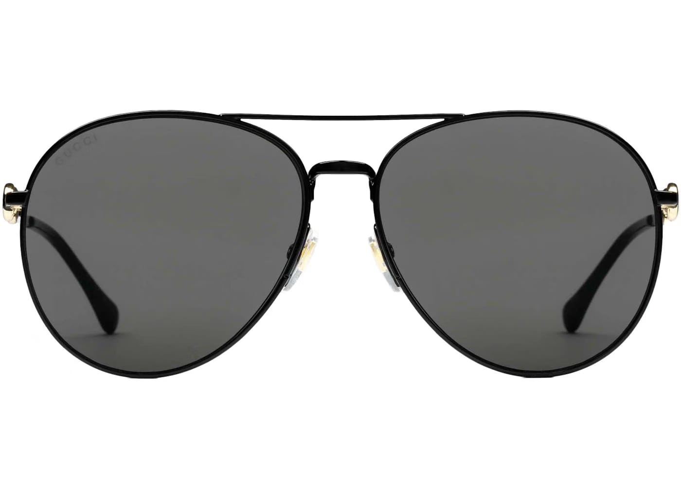 Gucci Aviator Sunglasses Black 797453 I33301012