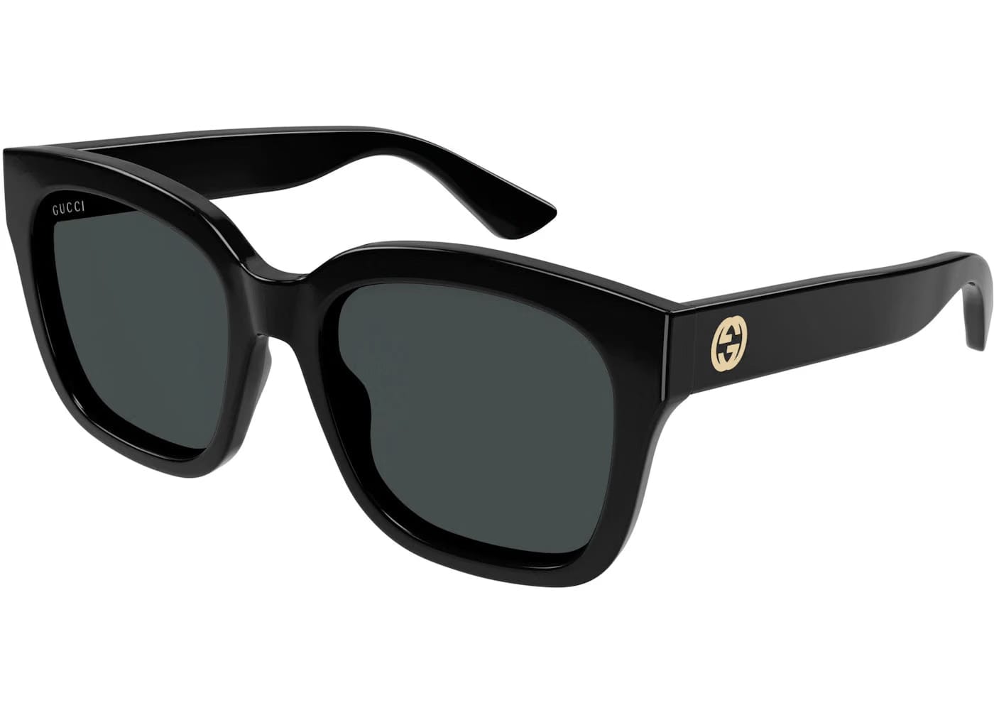 Gucci Gg Logo Square Sunglasses Black Gg1338S-001
