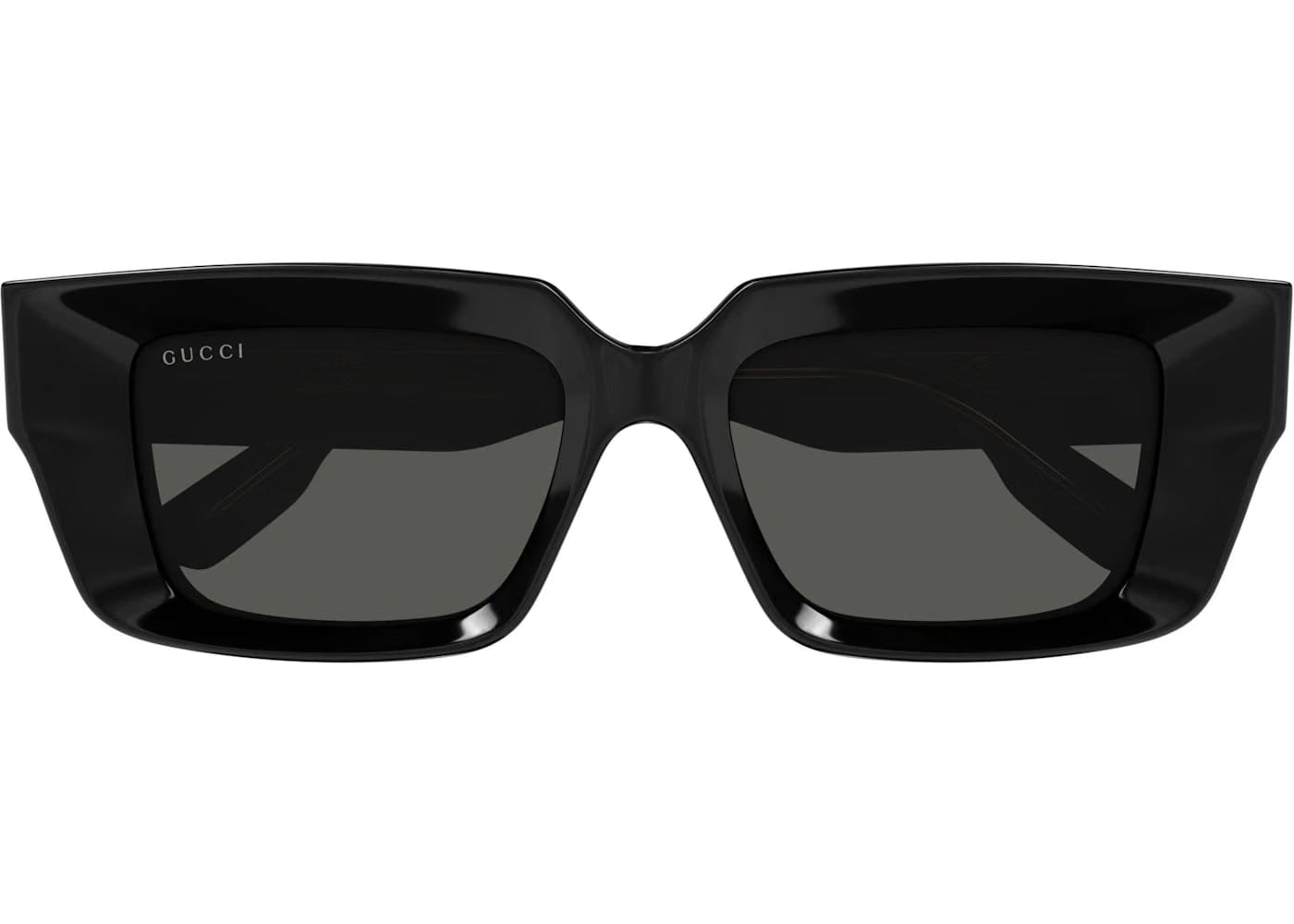 Gucci Rectangle Sunglasses Black/Grey Gg1529S-001