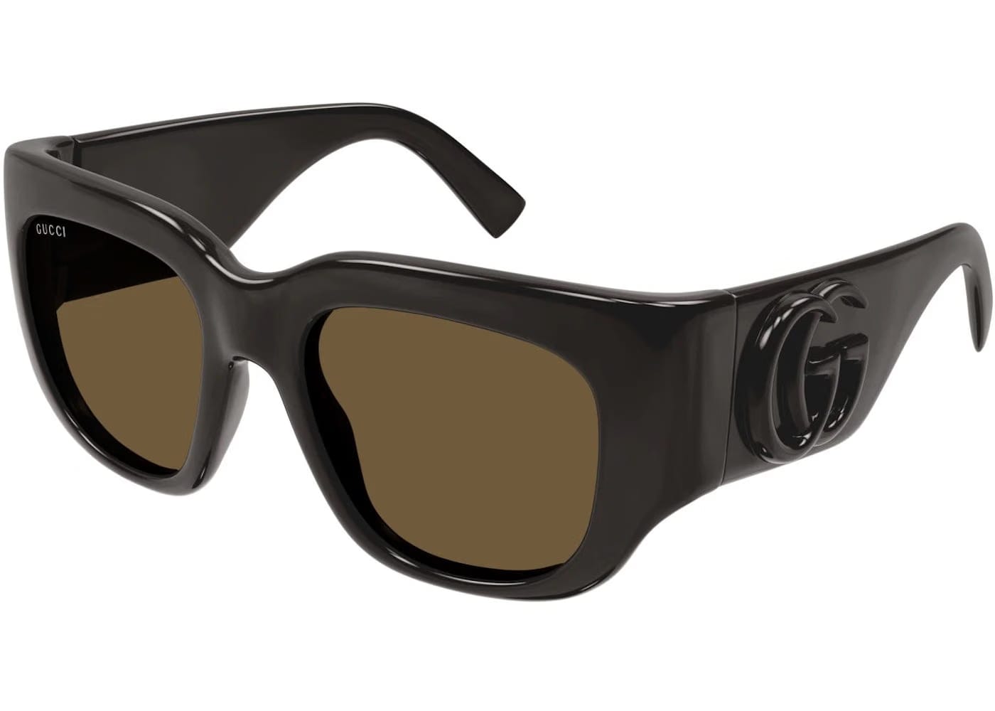 Gucci Square Sunglasses Brown/Brown Gg1545S-002