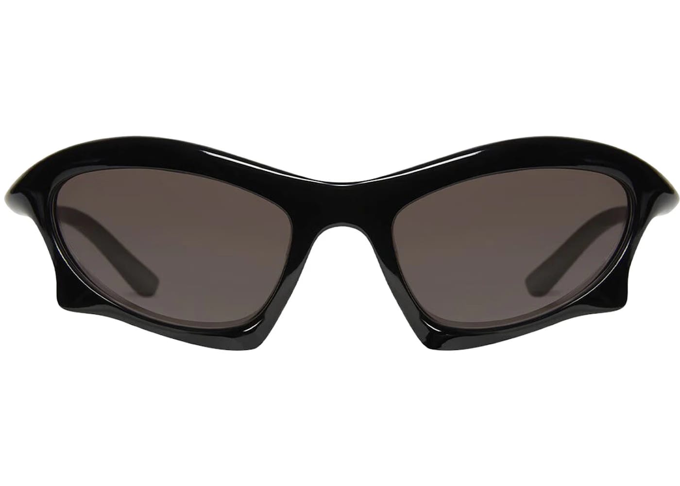 Balenciaga Bat Rectangle Sunglasses Black/Grey