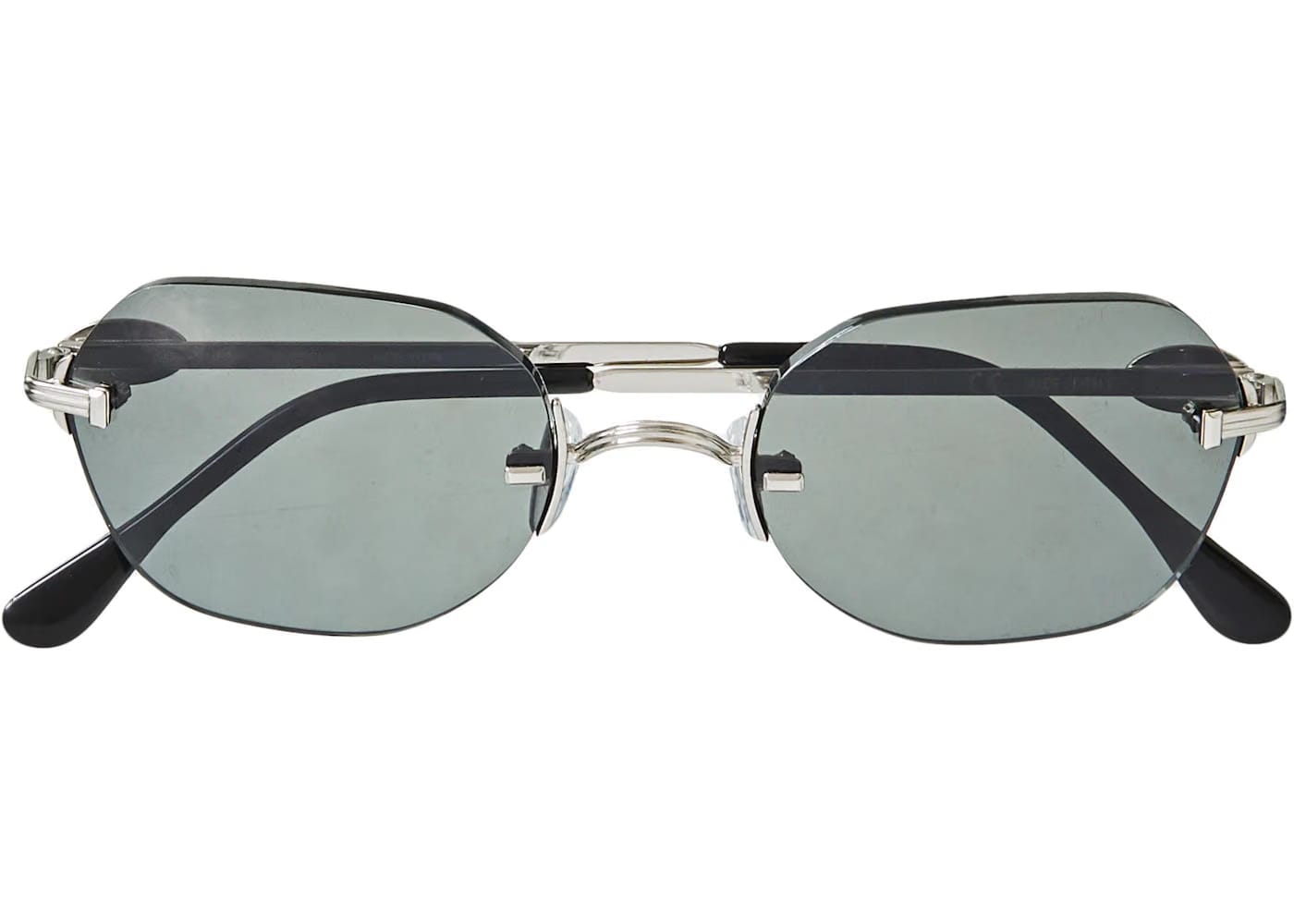 Supreme River Sunglasses Silver