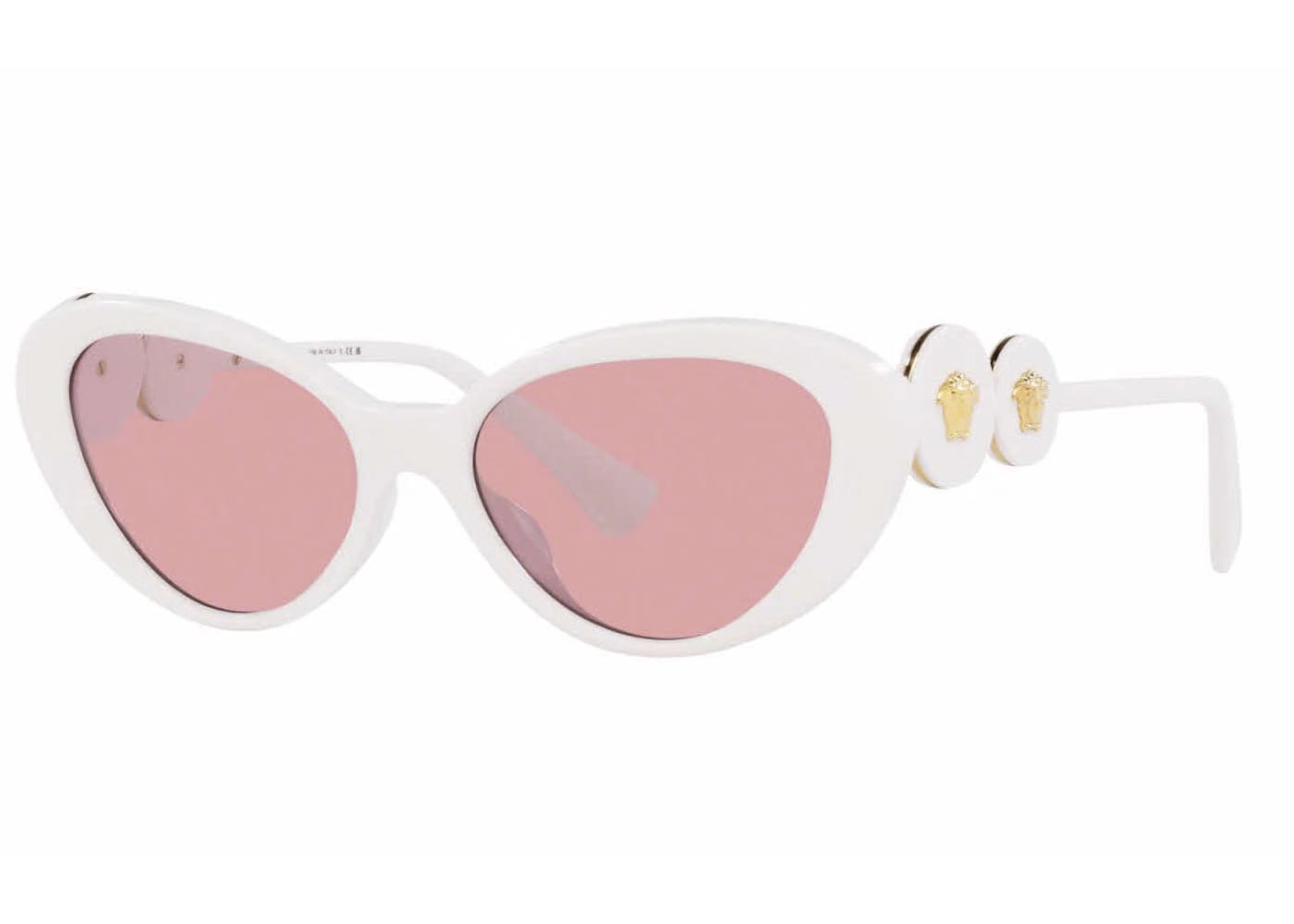 Versace Cat Eye Sunglasses White Ve4433U-31484-54