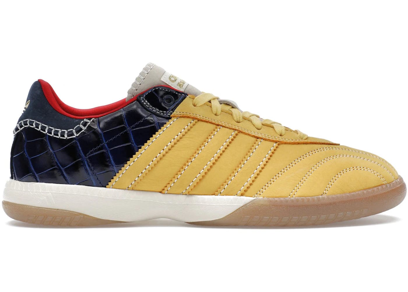 Adidas Samba Millennium Wales Bonner Fade Gold Navy Croc