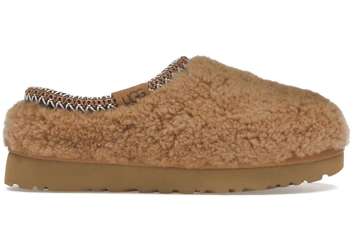 Ugg Tasman Maxi Curly Slipper Chestnut Womens