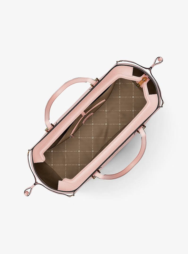 Michael Kors Voyager Large Saffiano Leather Tote Bag Powder Blush
