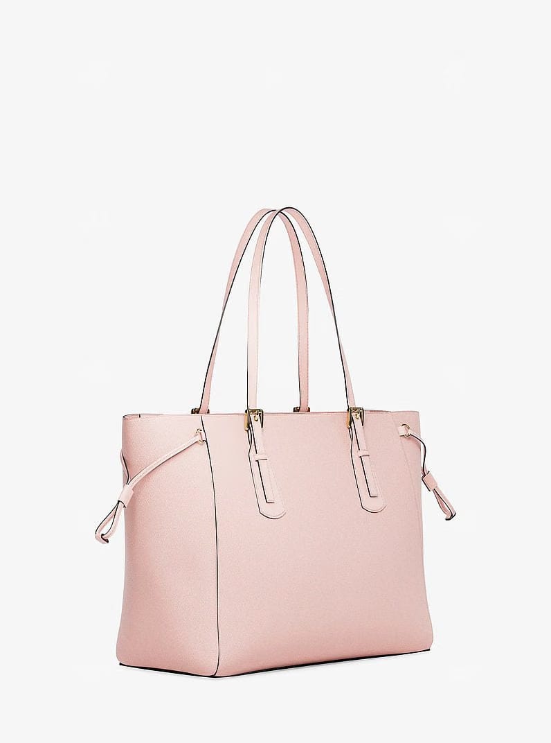 Michael Kors Voyager Large Saffiano Leather Tote Bag Powder Blush