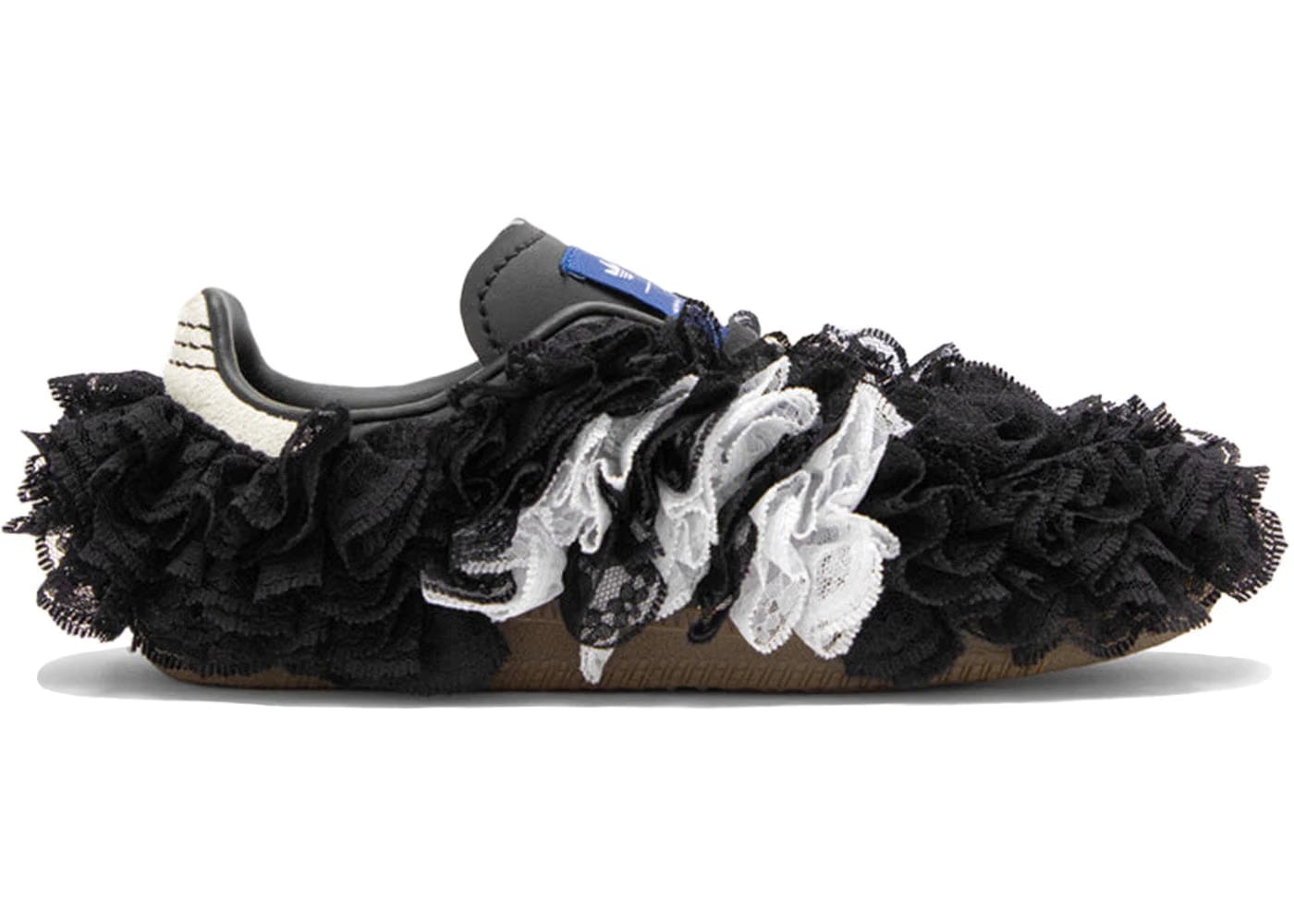 Caroline Hu x CLOT x adidas Samba Reverie - Black Lace Shell