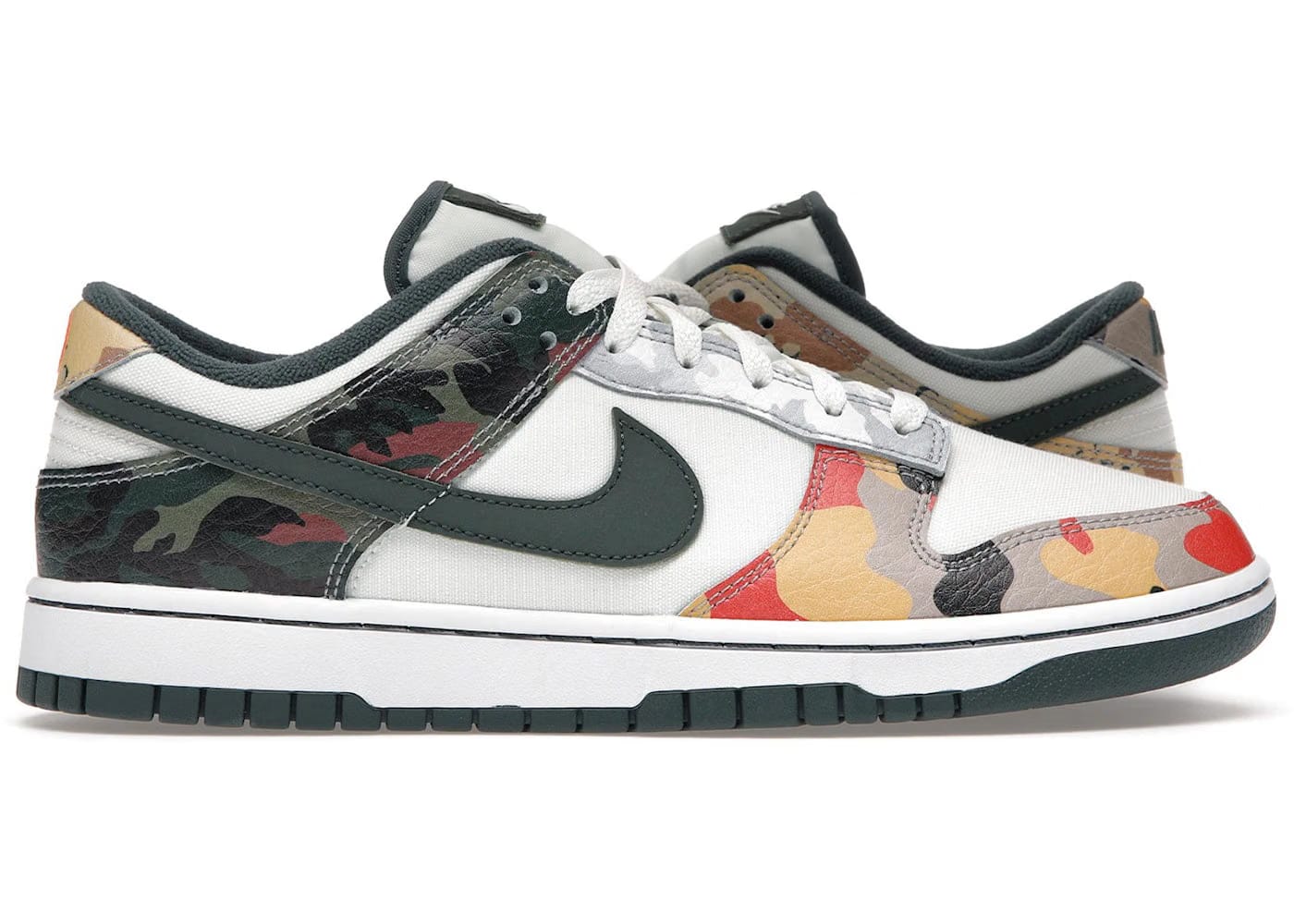 Dunk Low SE Off White MultiCamo