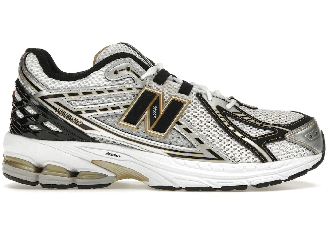 New Balance 1906R Big Kid Metallic Silver Metallic Gold