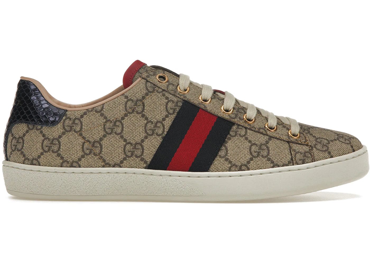 Gucci Ace Gg Supreme Navy Womens