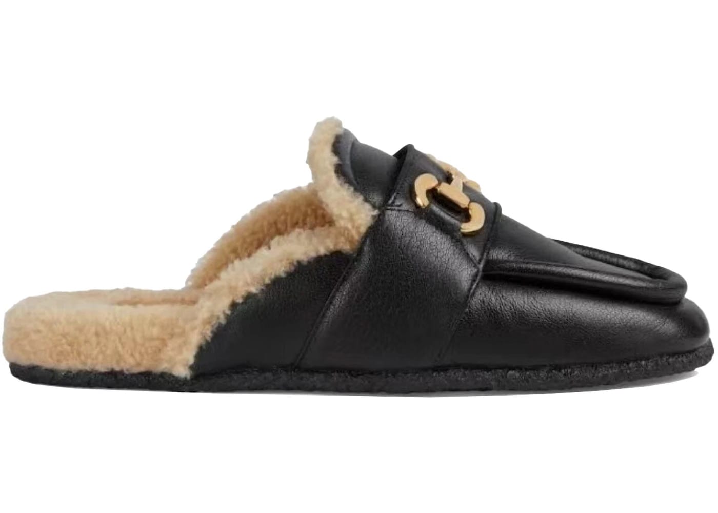 Gucci Horsebit Mule Black Womens