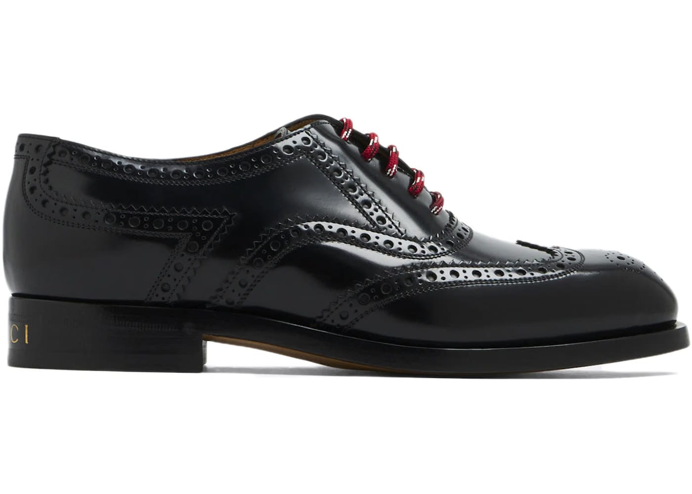 Gucci Cordovan Lux Lace Up Black