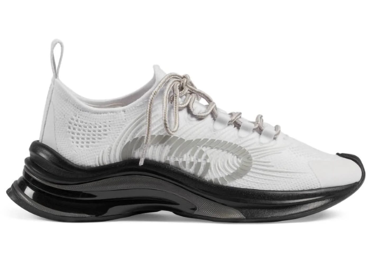 Gucci Run White Grey Black Womens