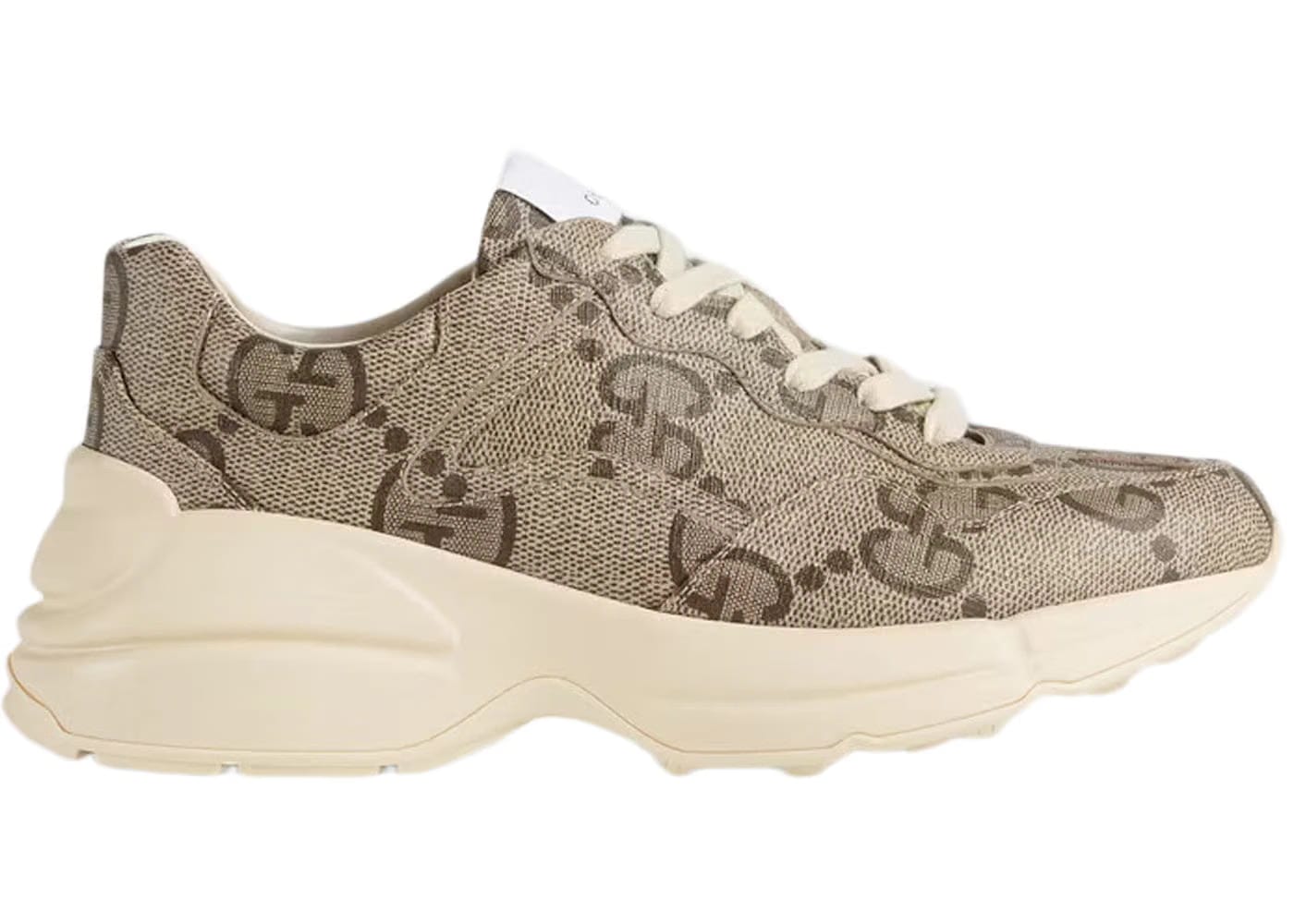 Gucci Wmns 100 Rhyton Sneaker 'Beige Monogram'