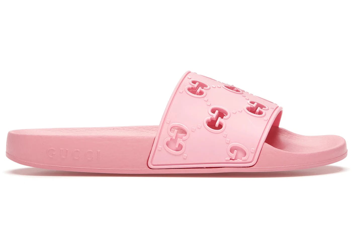 Gucci Wmns GG Slide Rubber 'Pink'