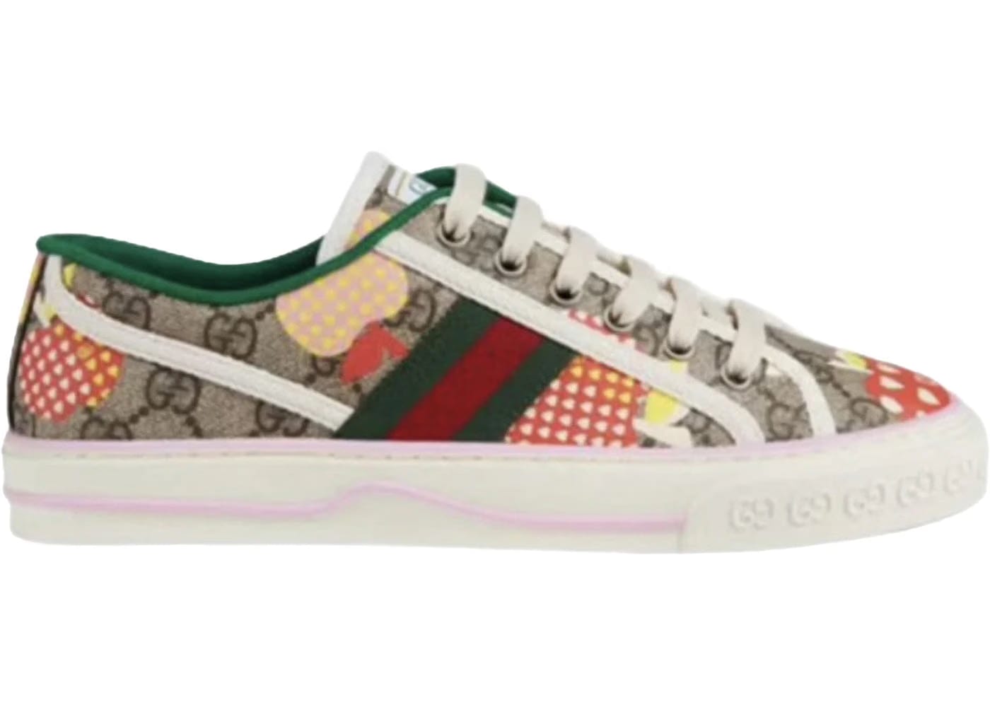 Gucci Tennis 1977 Canvas Ebony Multicolor Womens