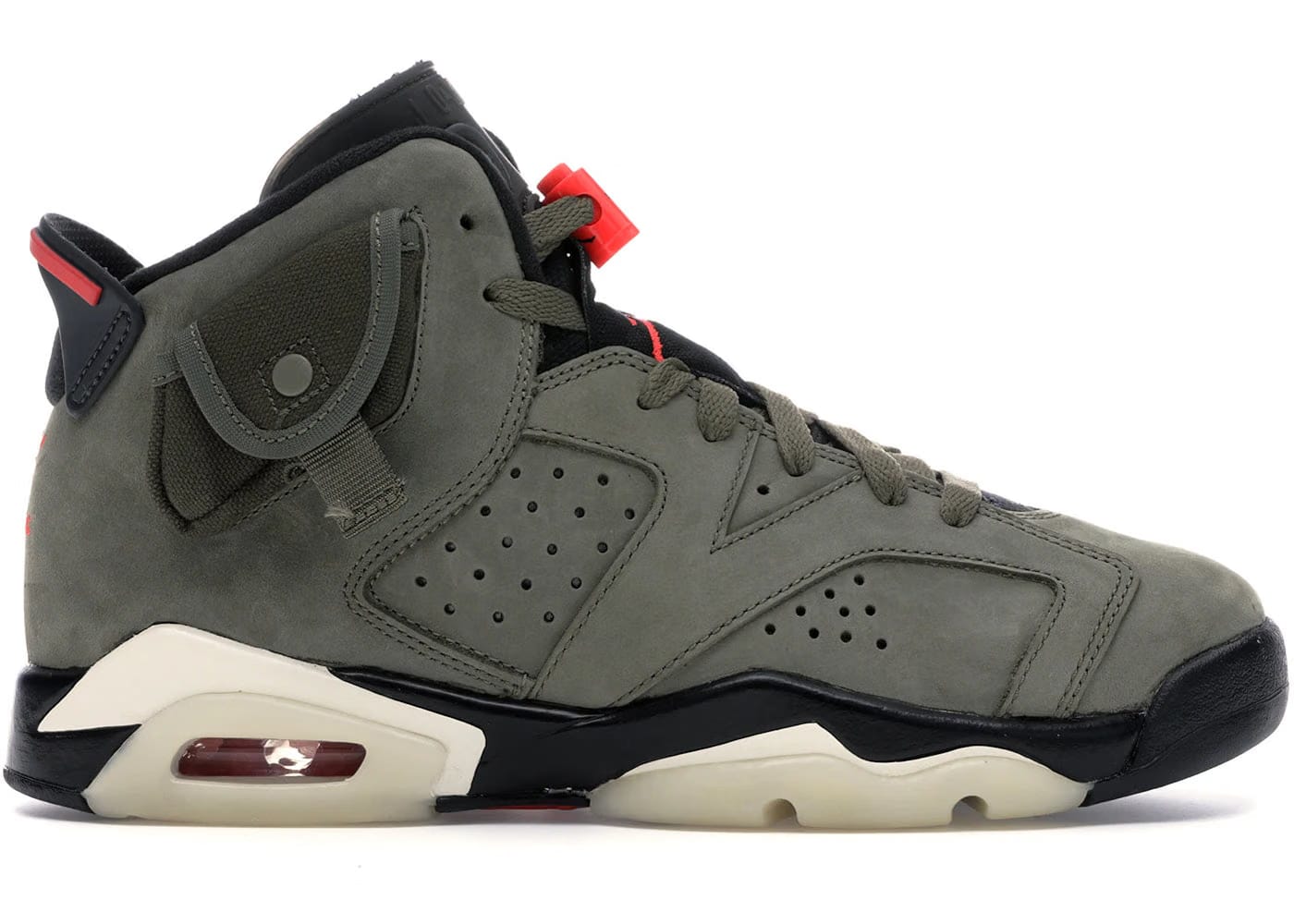 Travis Scott x Air Jordan 6 Retro GS Olive