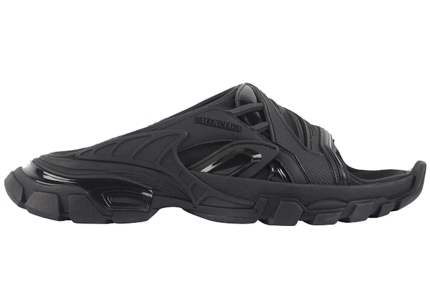 Balenciaga Track Slide Black Womens
