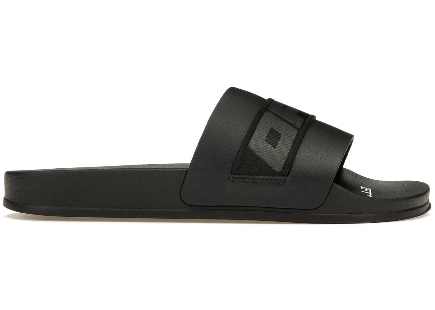 Off-White Industrial Belt Slider Dark Grey