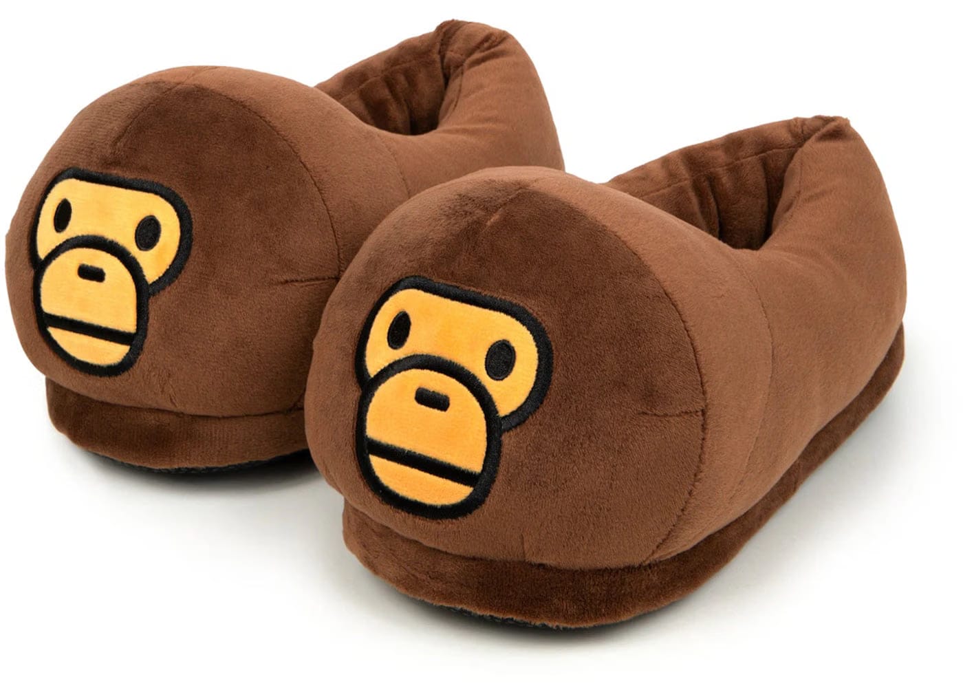A Bathing Ape Baby Milo Home Slides Brown