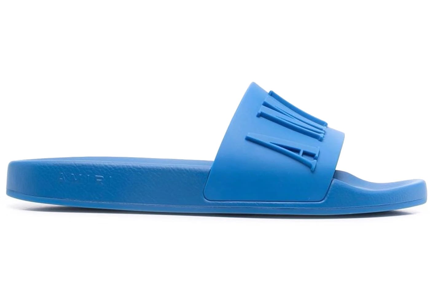 Amiri Logo Pool Slide Royal Blue