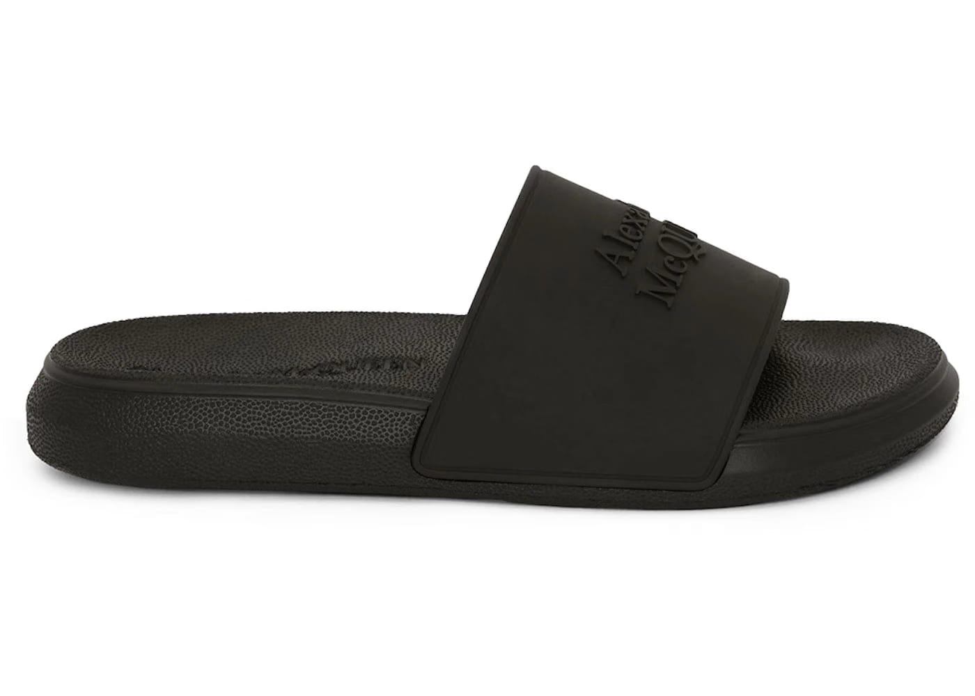 Alexander Mcqueen Wmns Logo Slides 'Black'