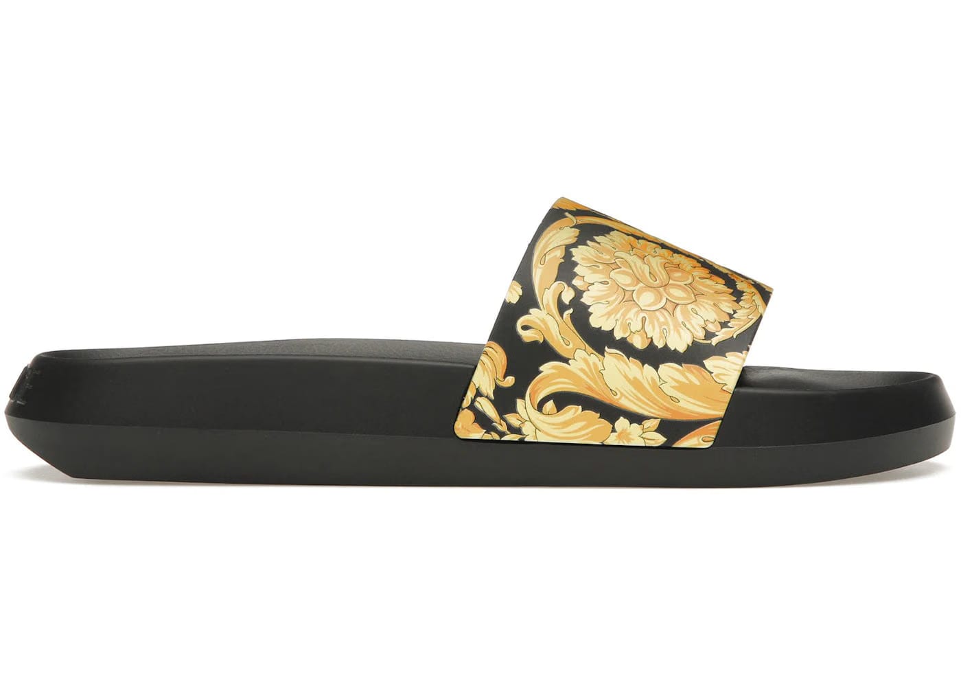 Versace Slide Black Gold