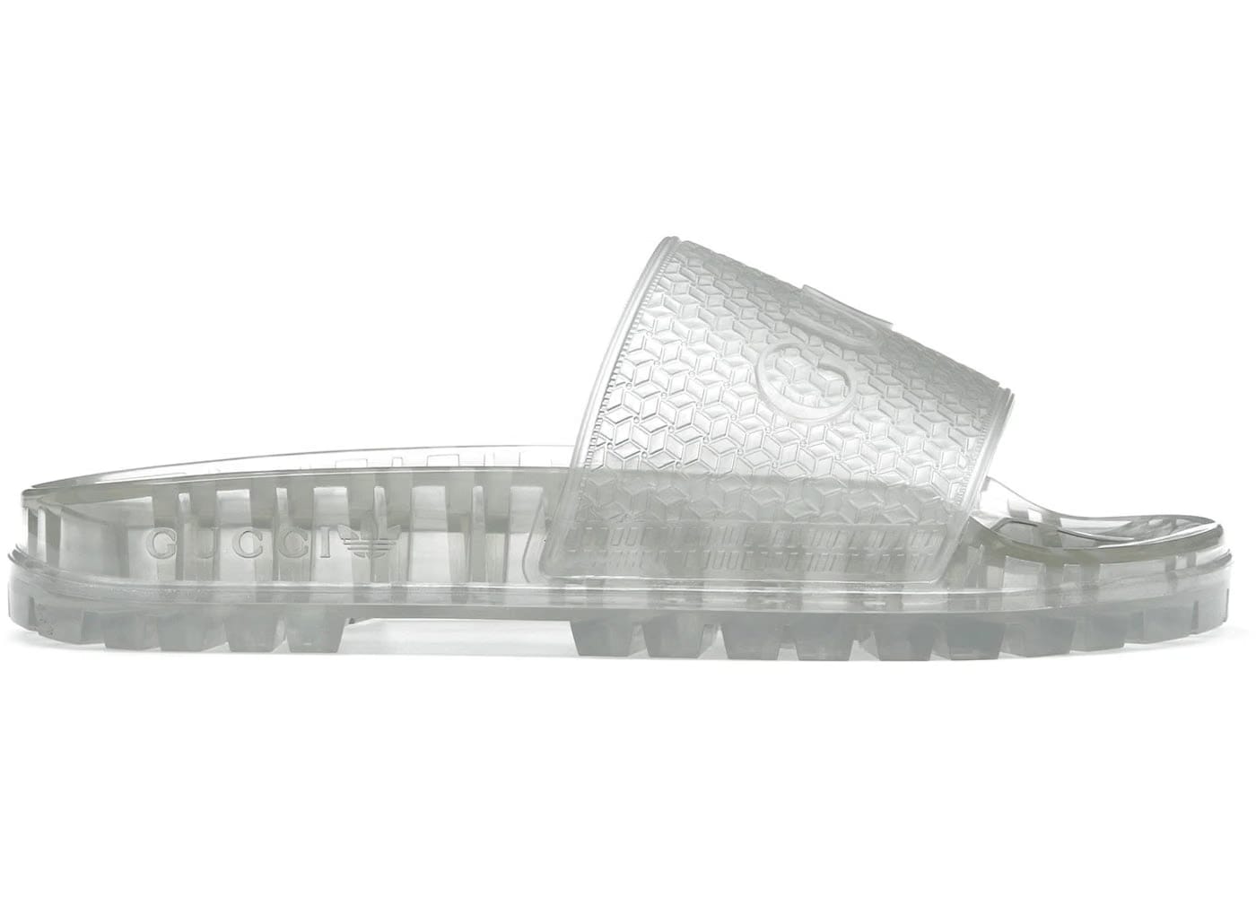 Adidas X Gucci Adilette Slide Clear Womens