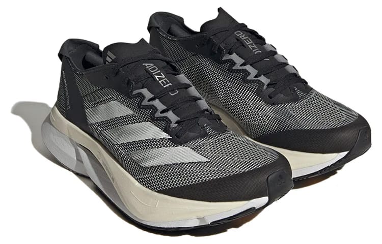 Adidas Adizero Boston 12 Core Black Cloud White Carbon (Women'S)