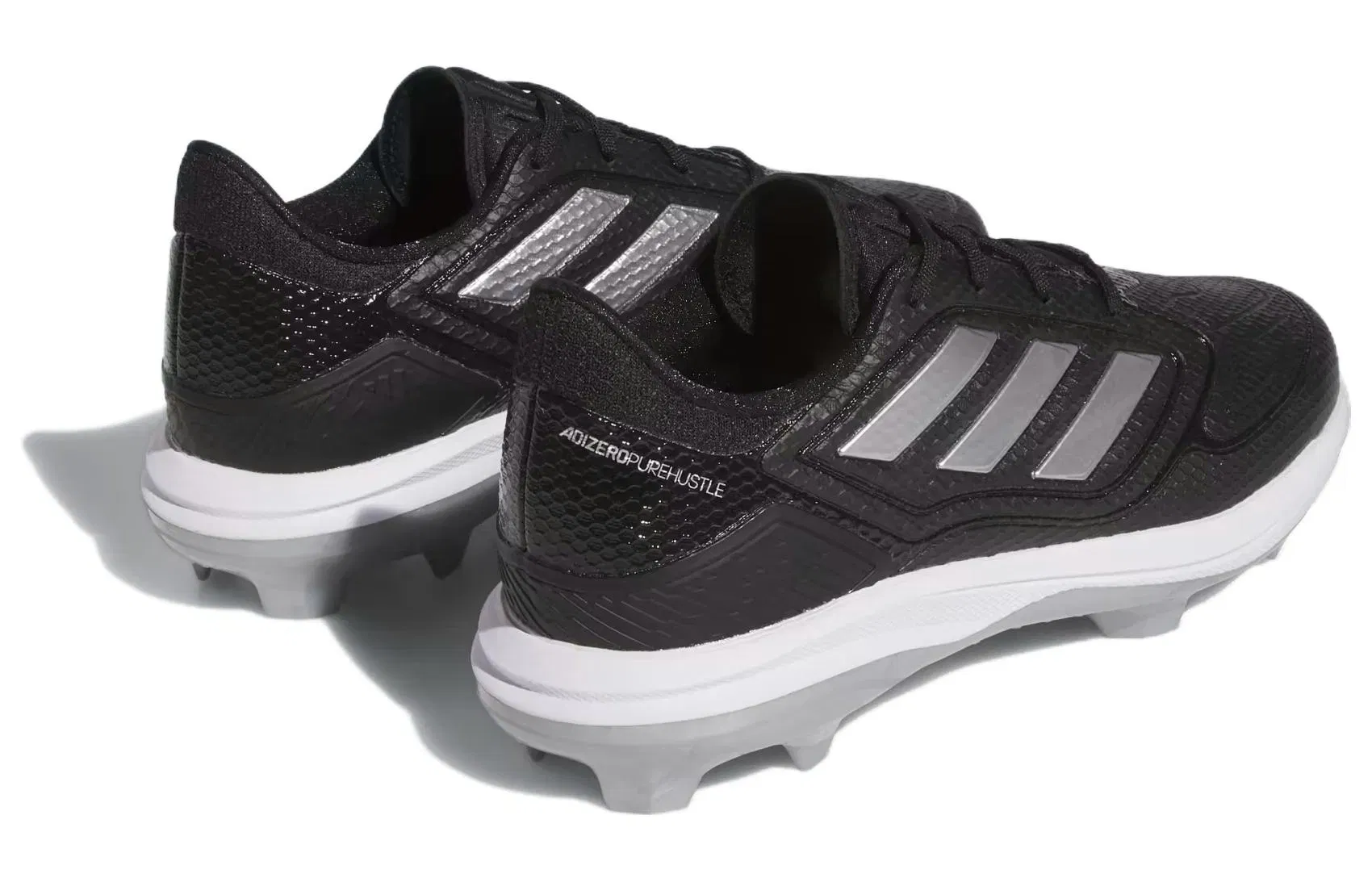 Adidas Adizero Purehustle 3 Tpu Core Black Silver Metallic (Women'S)