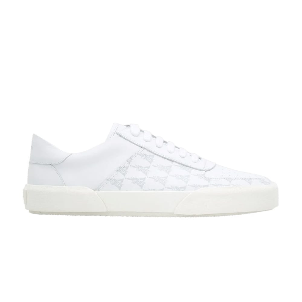 Amiri Dagger Monogram Low Sneaker White