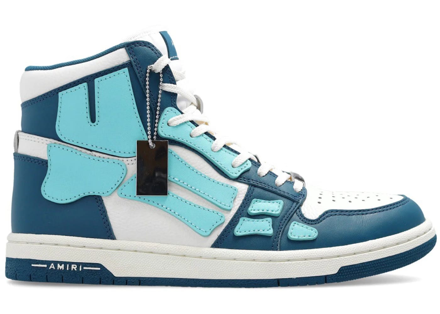 Amiri Skel Hi Top Slate Blue Womens