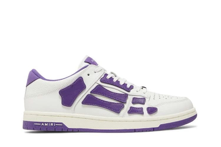 Amiri Skel Top Low White Purple