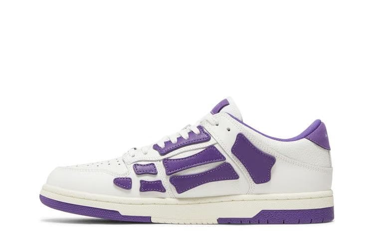 Amiri Skel Top Low White Purple