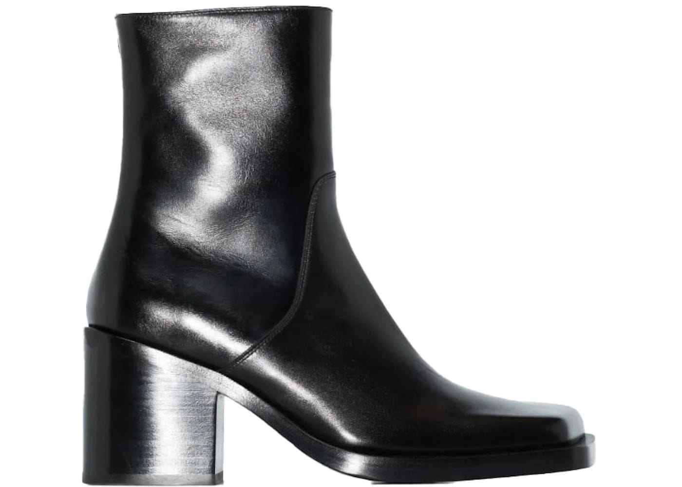 Balenciaga Black Cut 80 Boots Black Leather