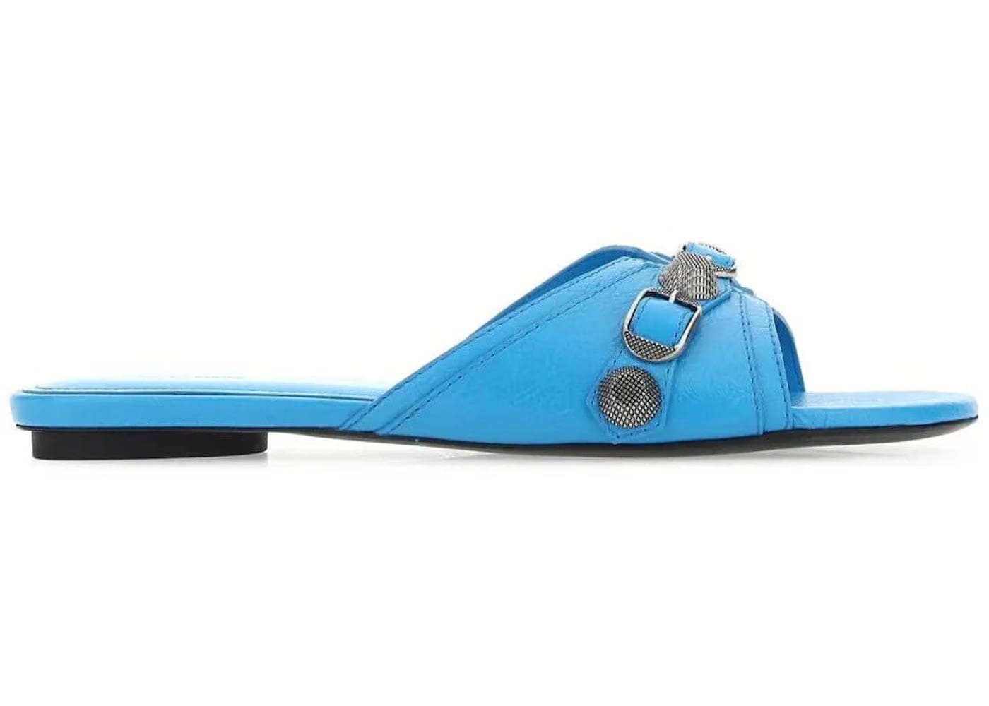 Balenciaga Cagole Sandal Cyan Womens