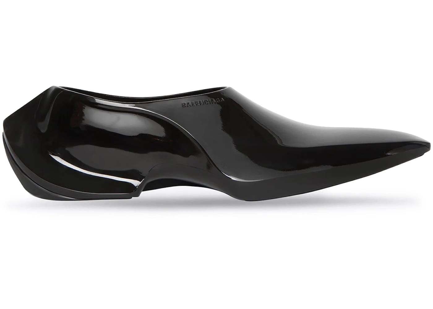 Balenciaga Space Shoe Shiny Black