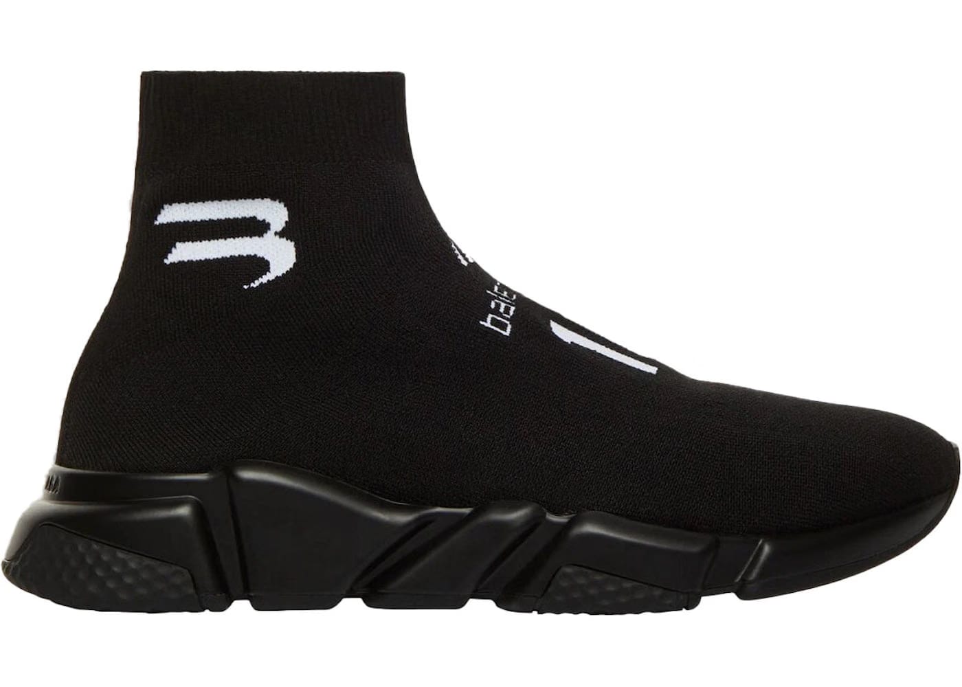 Balenciaga Speed Sneaker Black White