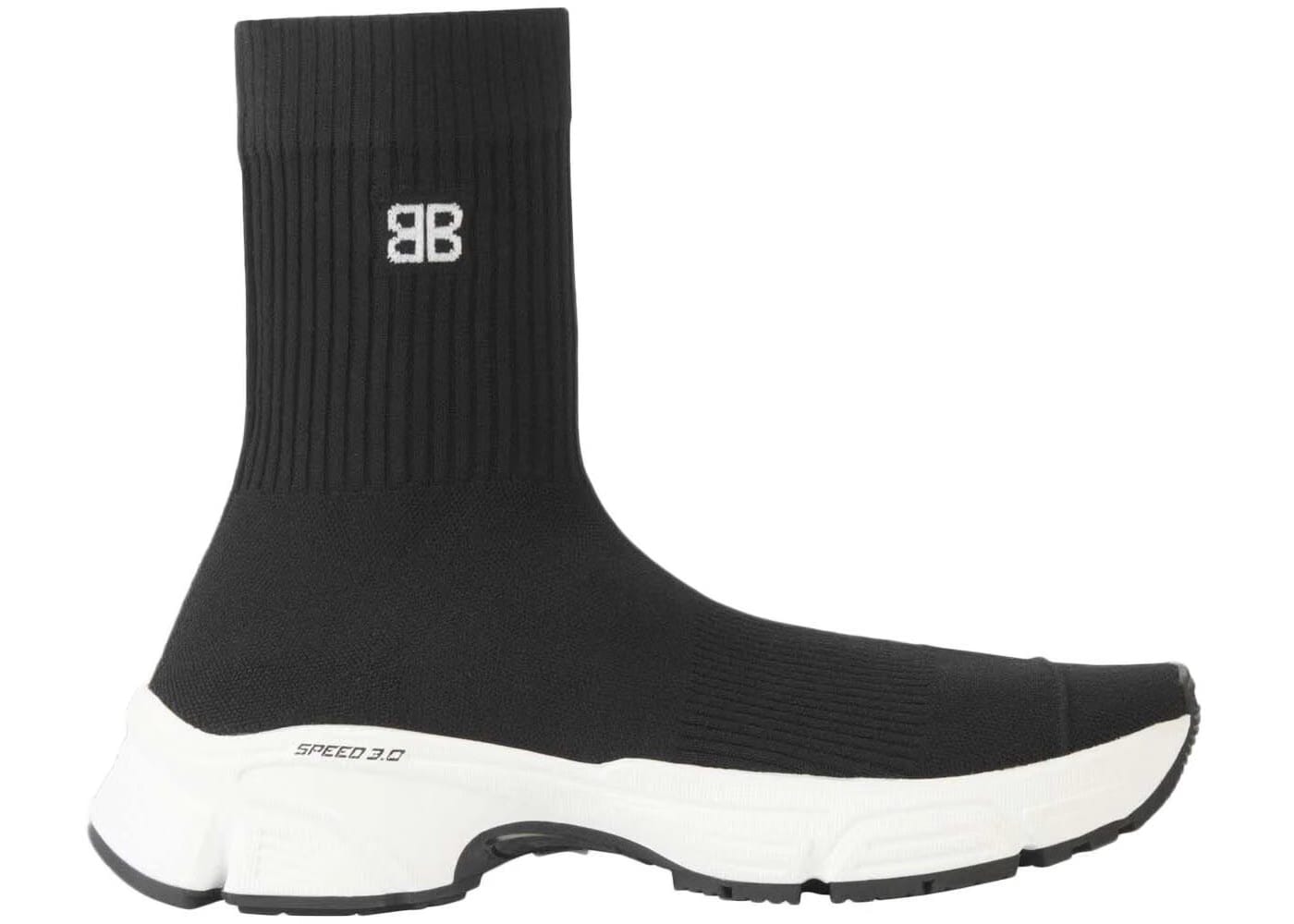Balenciaga Wmns Speed 3.0 Sneaker 'Black White'