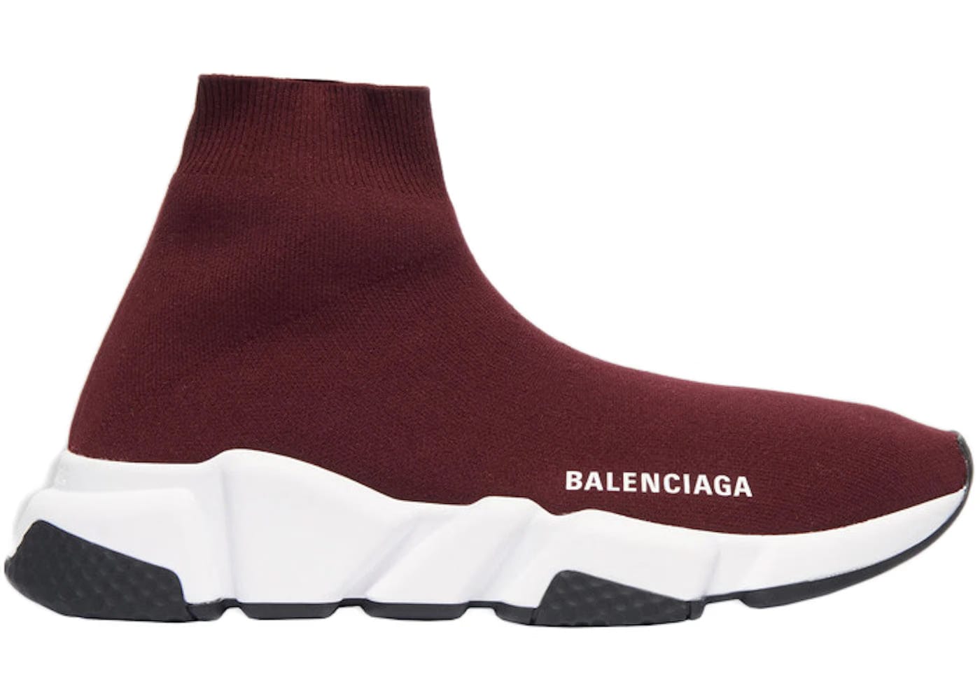 Balenciaga Speed Burgundy Womens