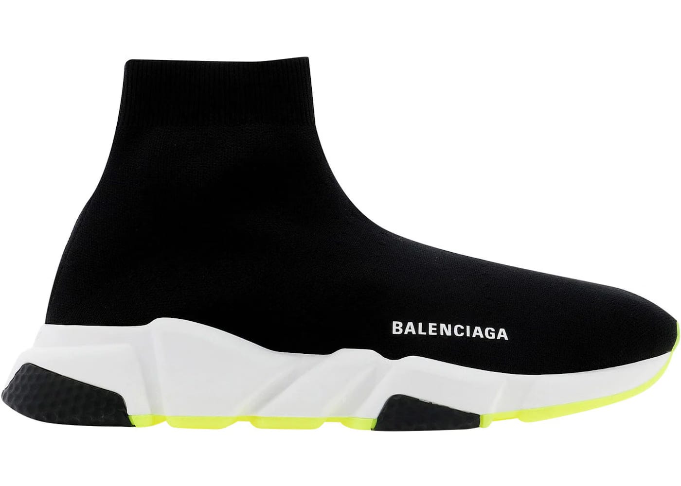 Balenciaga Speed Trainer Black Yellow Fluo