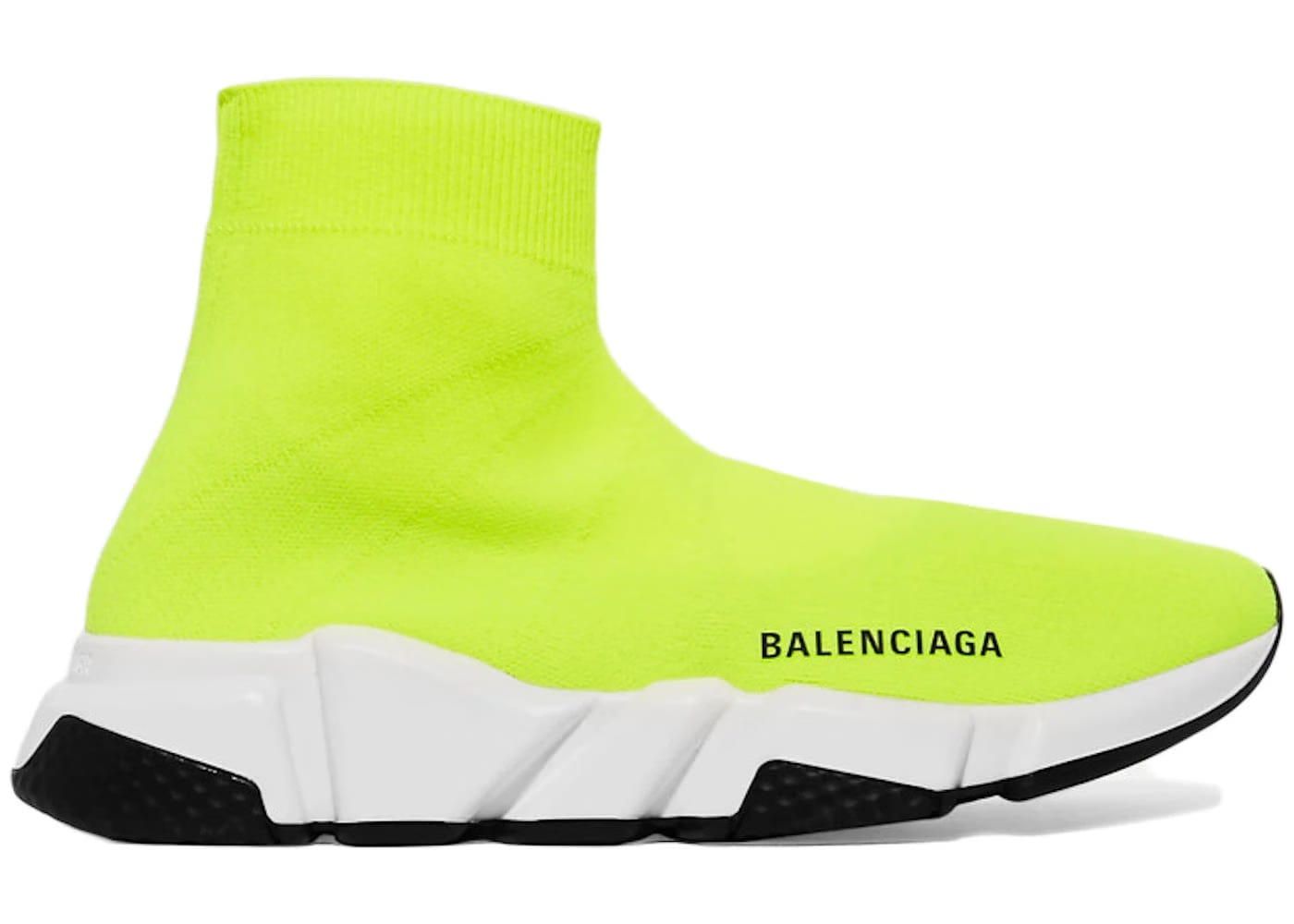 Balenciaga Speed Trainer Neon Bright Yellow Womens
