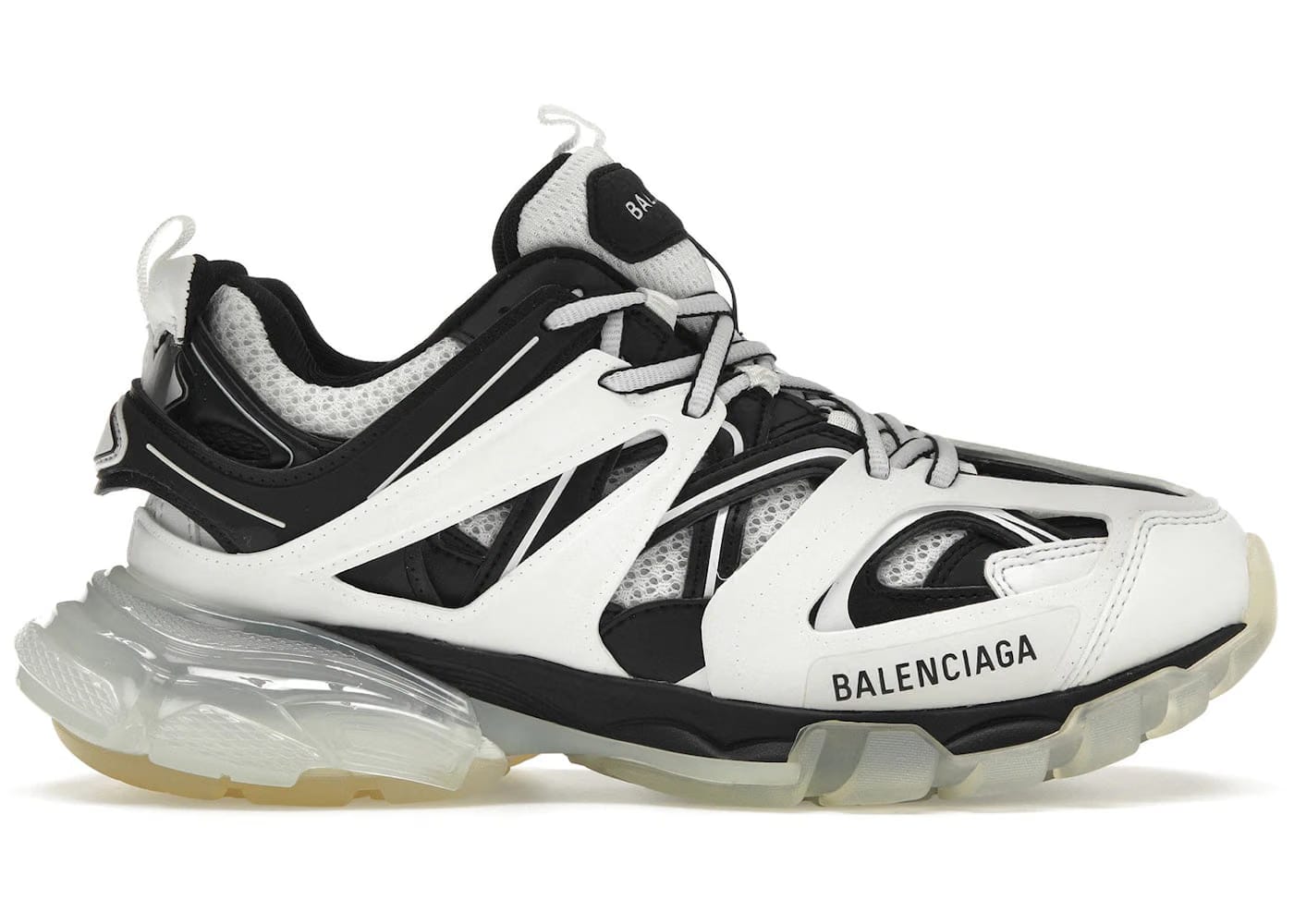 Balenciaga Wmns Track Sneaker 'Clear Sole - White Black'