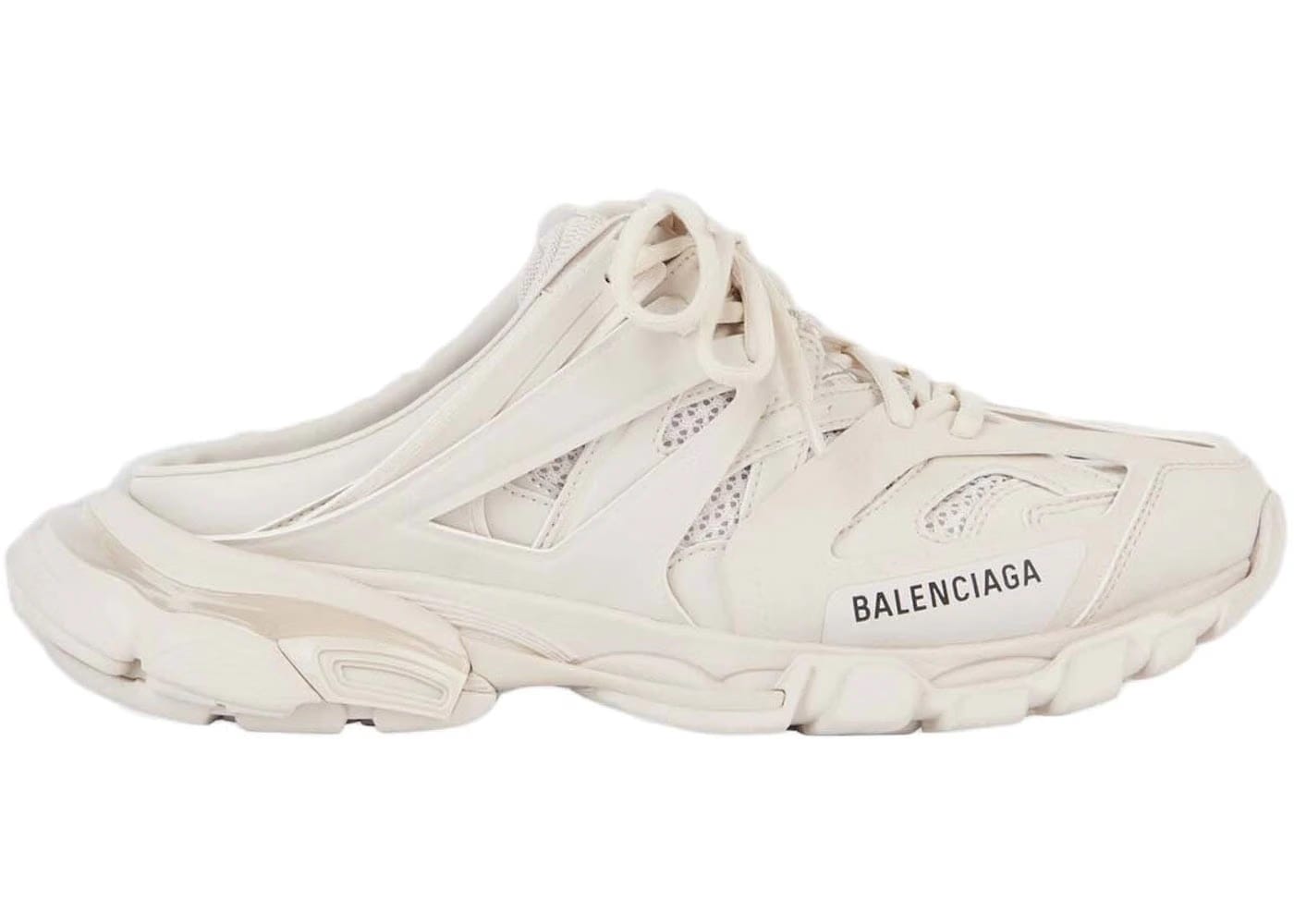 Balenciaga Track Mule Beige Womens