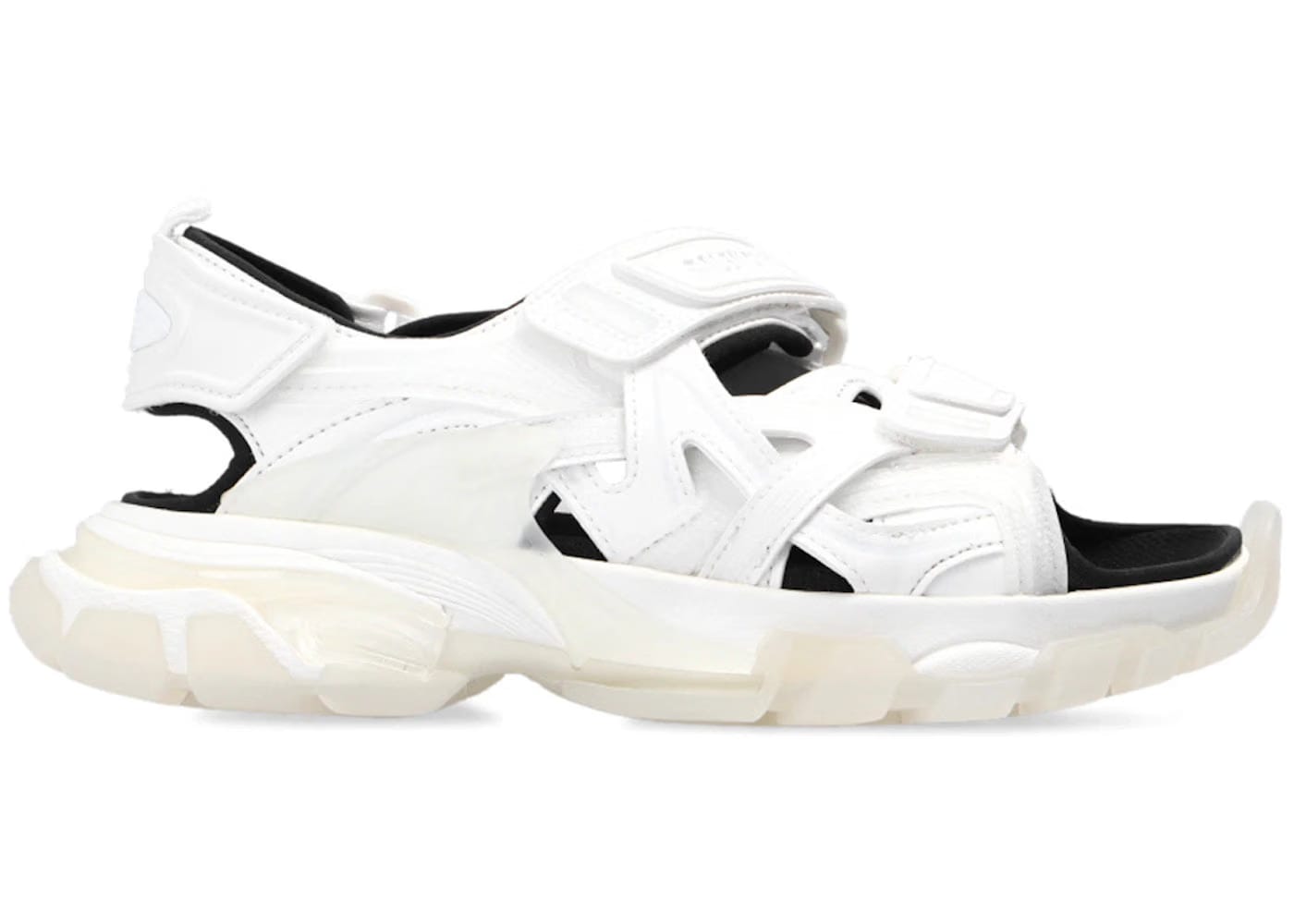 Balenciaga Wmns Track Sandal 'Clearsole - White'