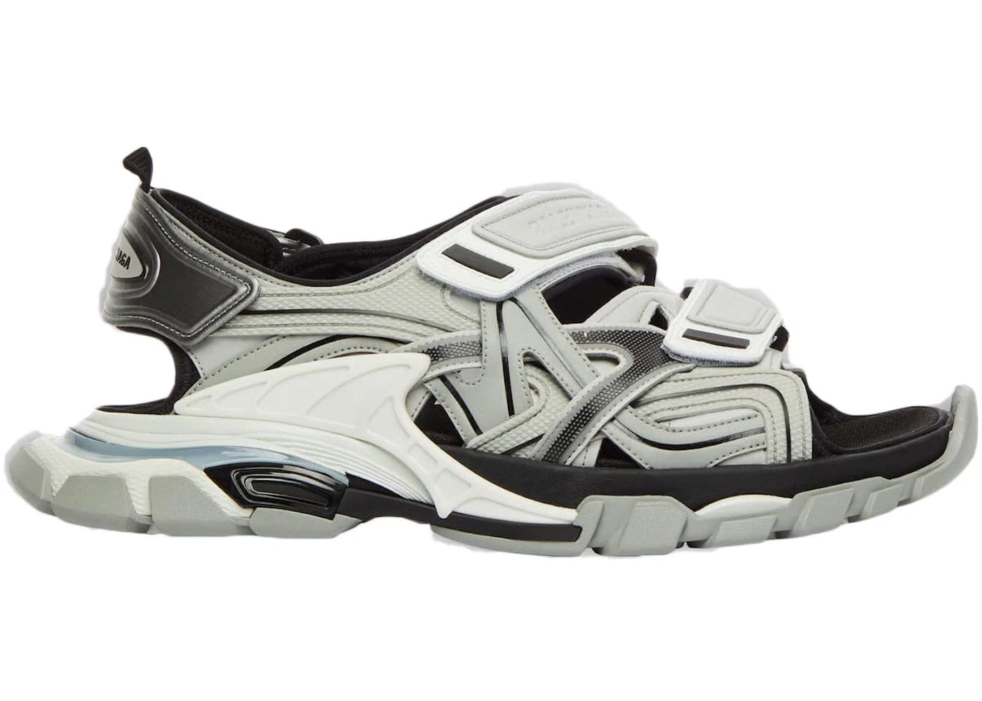 Balenciaga Track Sandal Grey Black